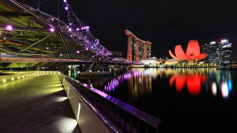 Helix Bridge, Singapore
