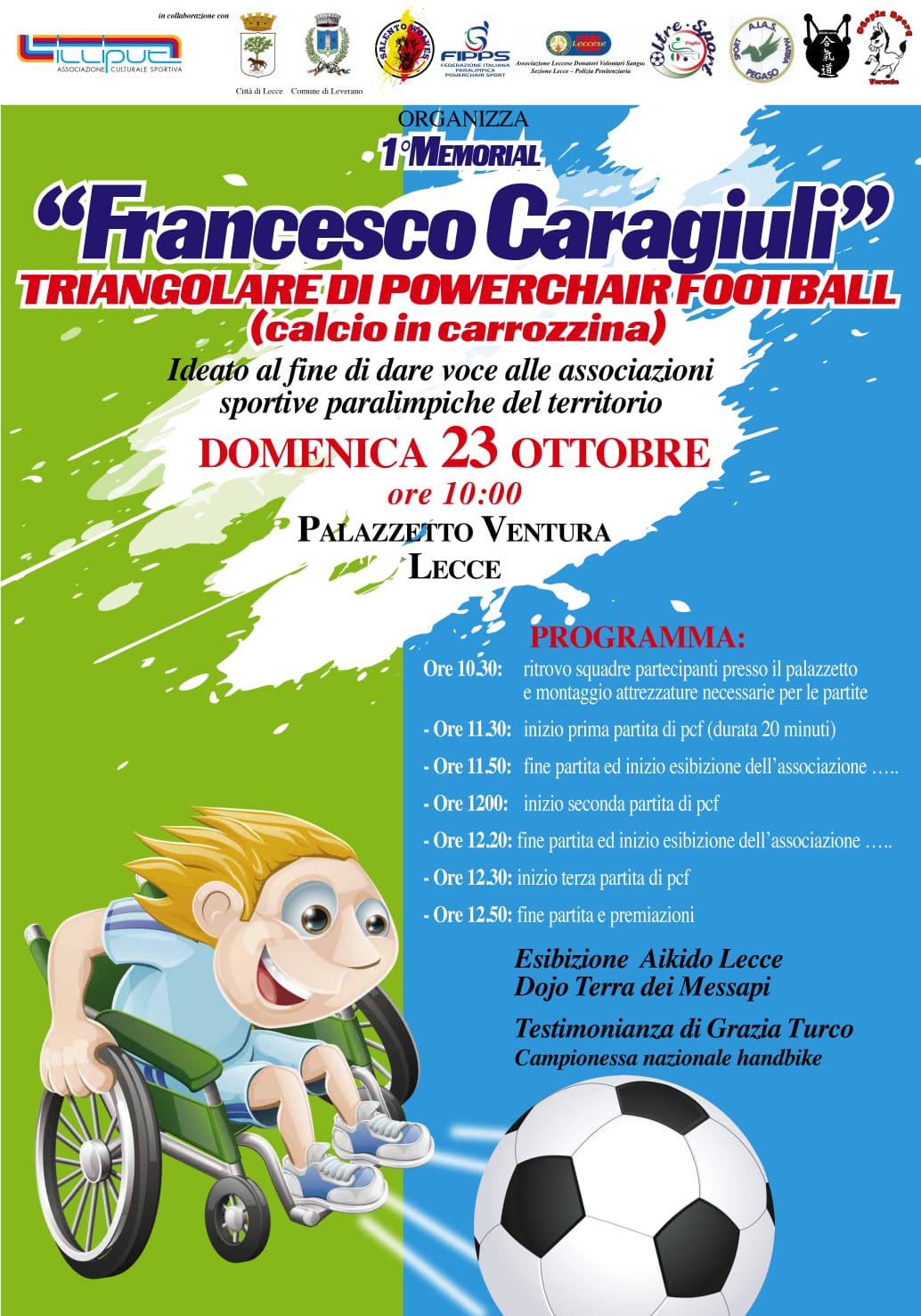 Memorial Francesco Caragiuli – 23 ottobre